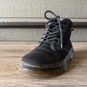 Dr Martens Black Canvas Men's Boots size US L 8